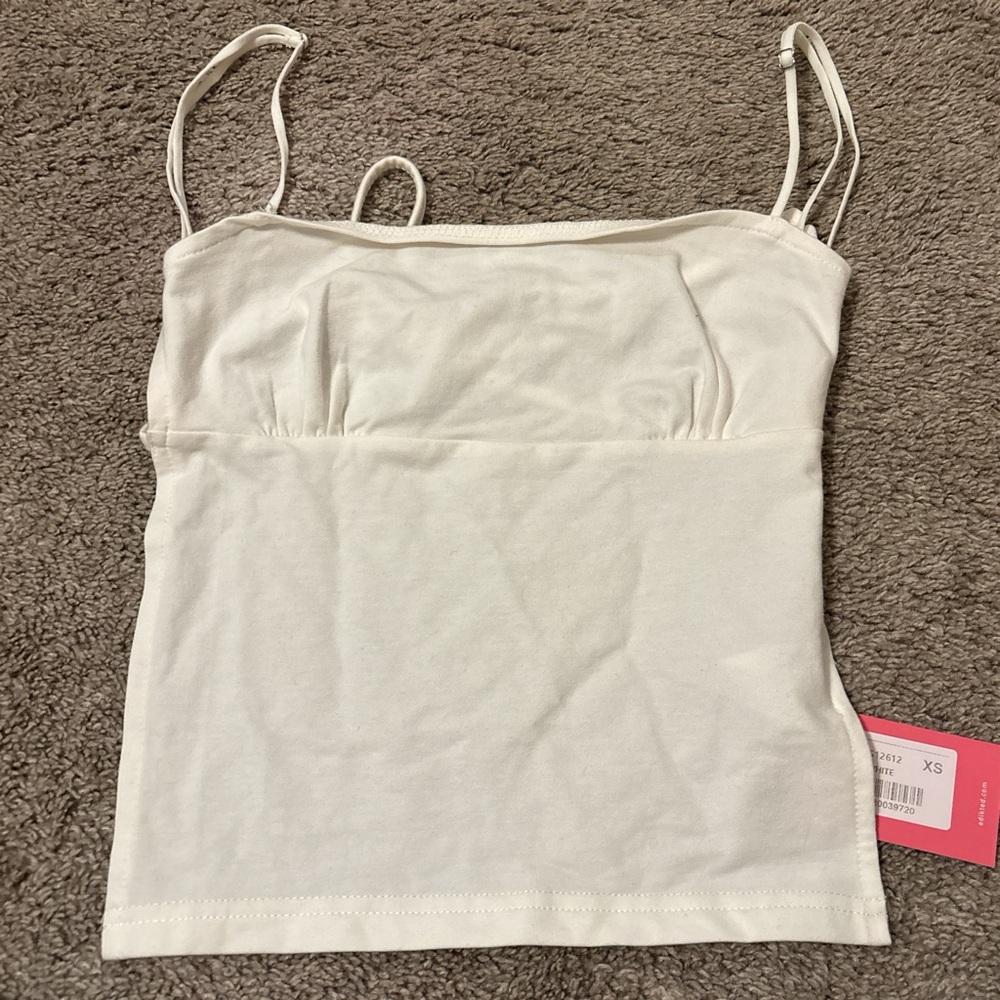 Edikted White Camisole Top